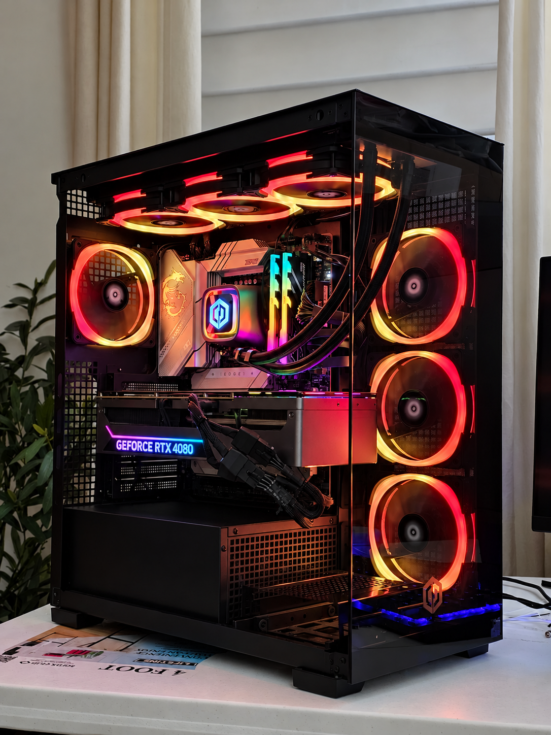 🎃💀 BEAST 4K GAMING PC 🦇 | RTX 4080 16GB | Intel Core i9-13900KF | 32GB DDR5 | 2TB NVMe | Z790 WiFi | REFURBISHED 🔥