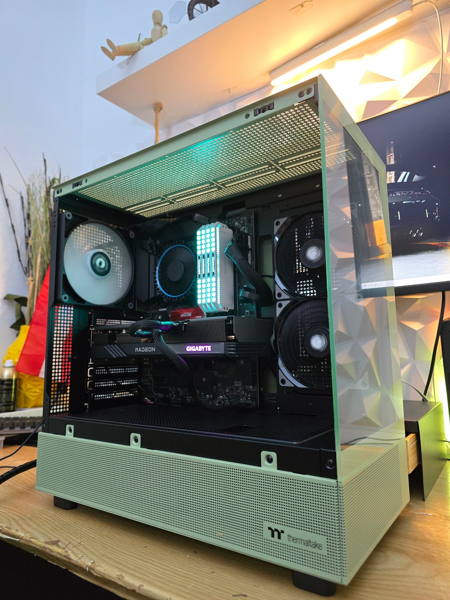 Computadora Gaming Matcha Green Edition