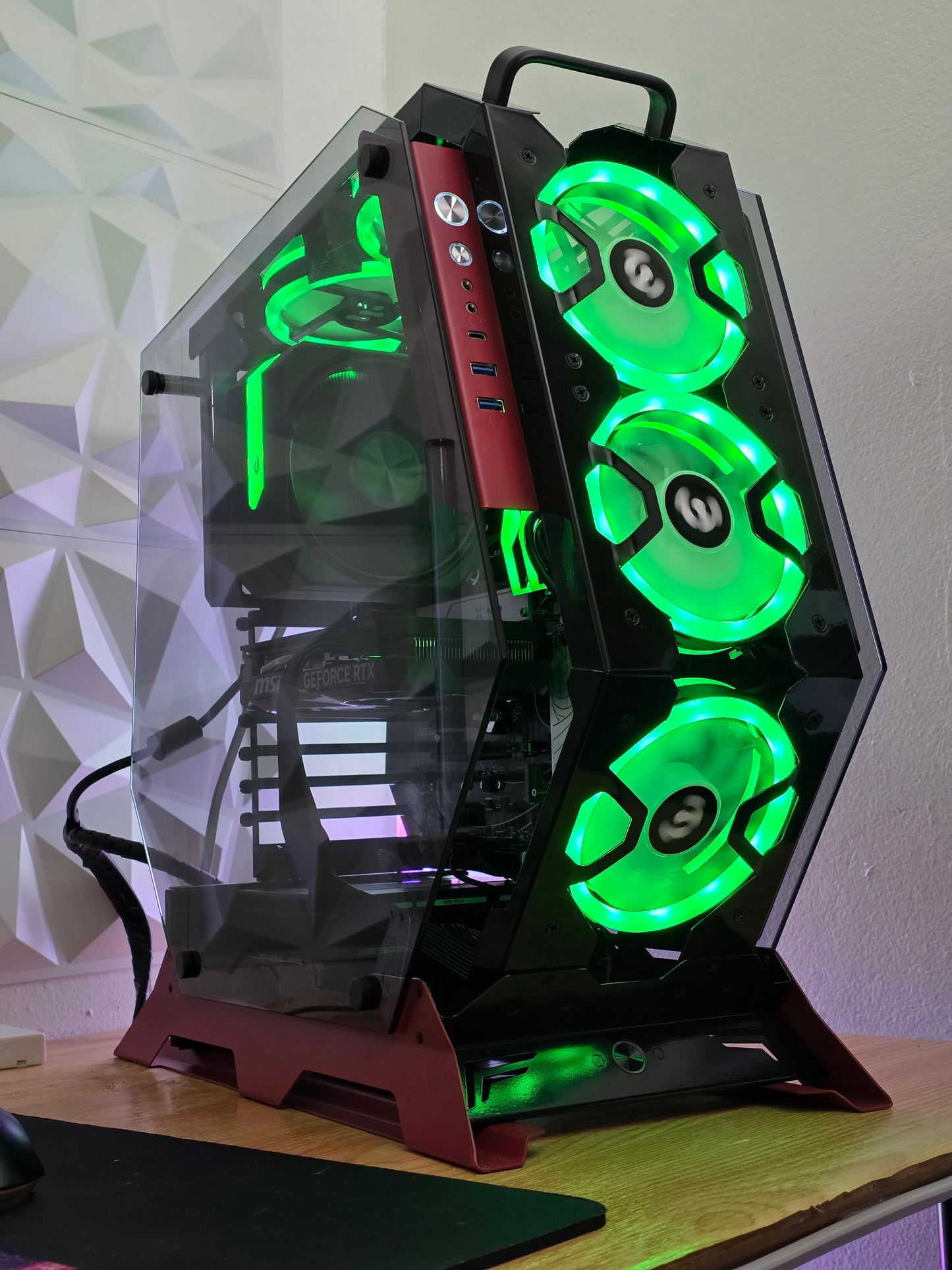 GAMING PC - RTX 4060 8 GB / RYZEN 7 7700 / 32 GB RAM DDR5 / 1 TB SSD