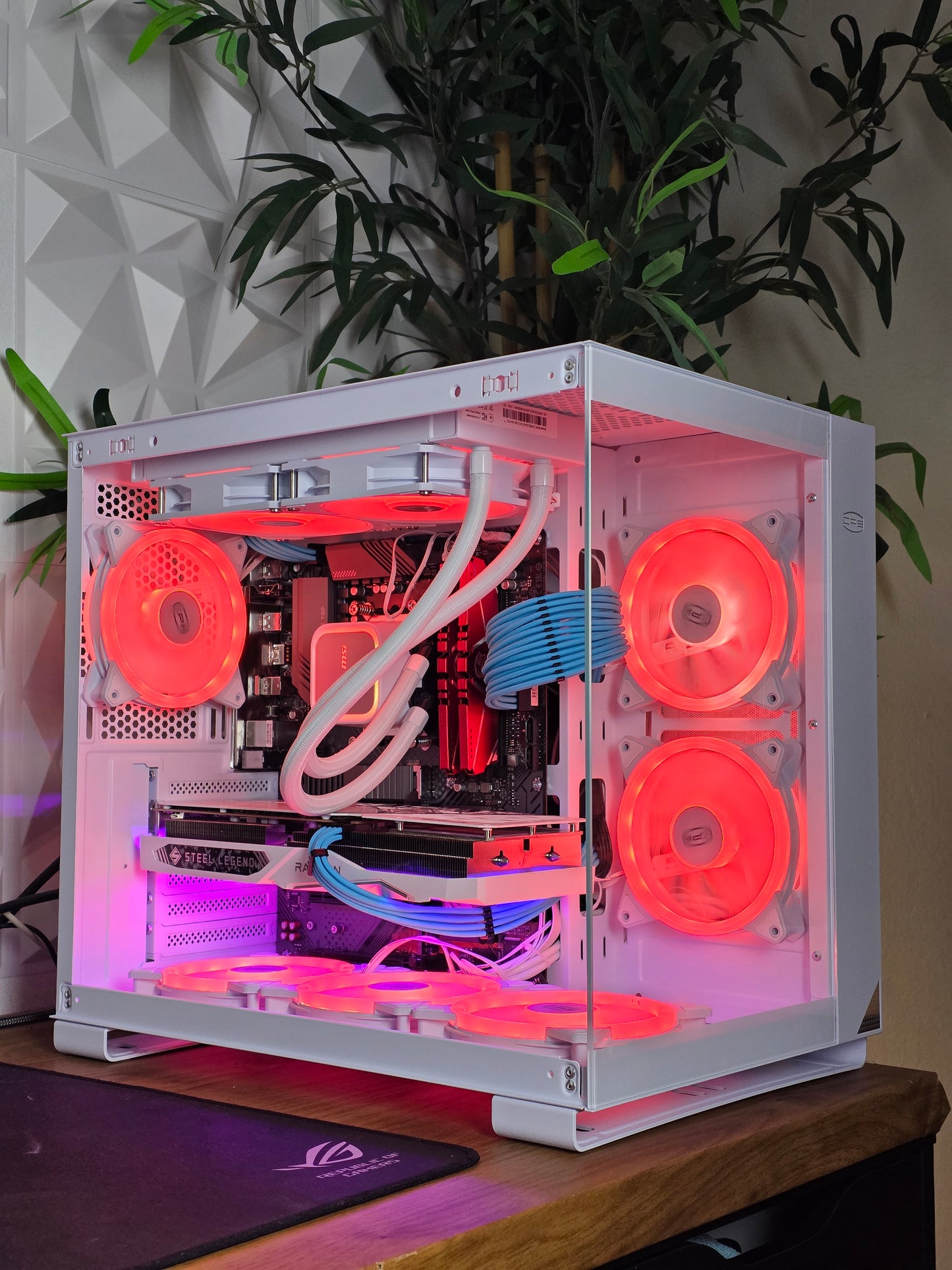💎 Crystal Frost RX7600 Edition | Ryzen 5 5500 | 1TB M.2 SSD | 16GB DDR4 | 750W Gold | Windows 11 Pro
