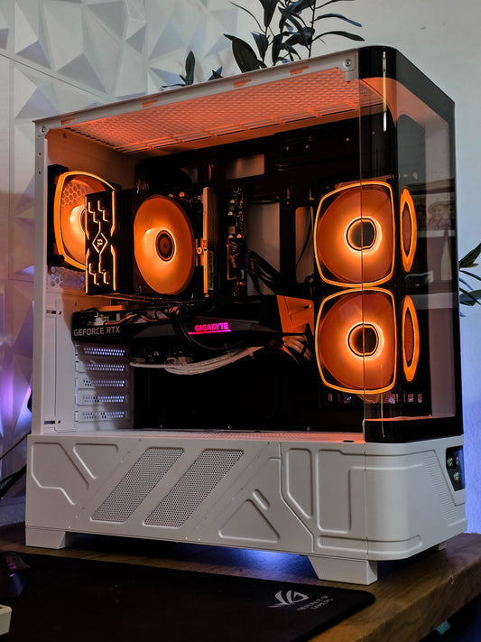🎃 The Ghost Gamer 🧟♂️ | Ryzen 7 5700G + RTX 3050 | 16GB DDR4 | 1TB SSD | White RGB Case