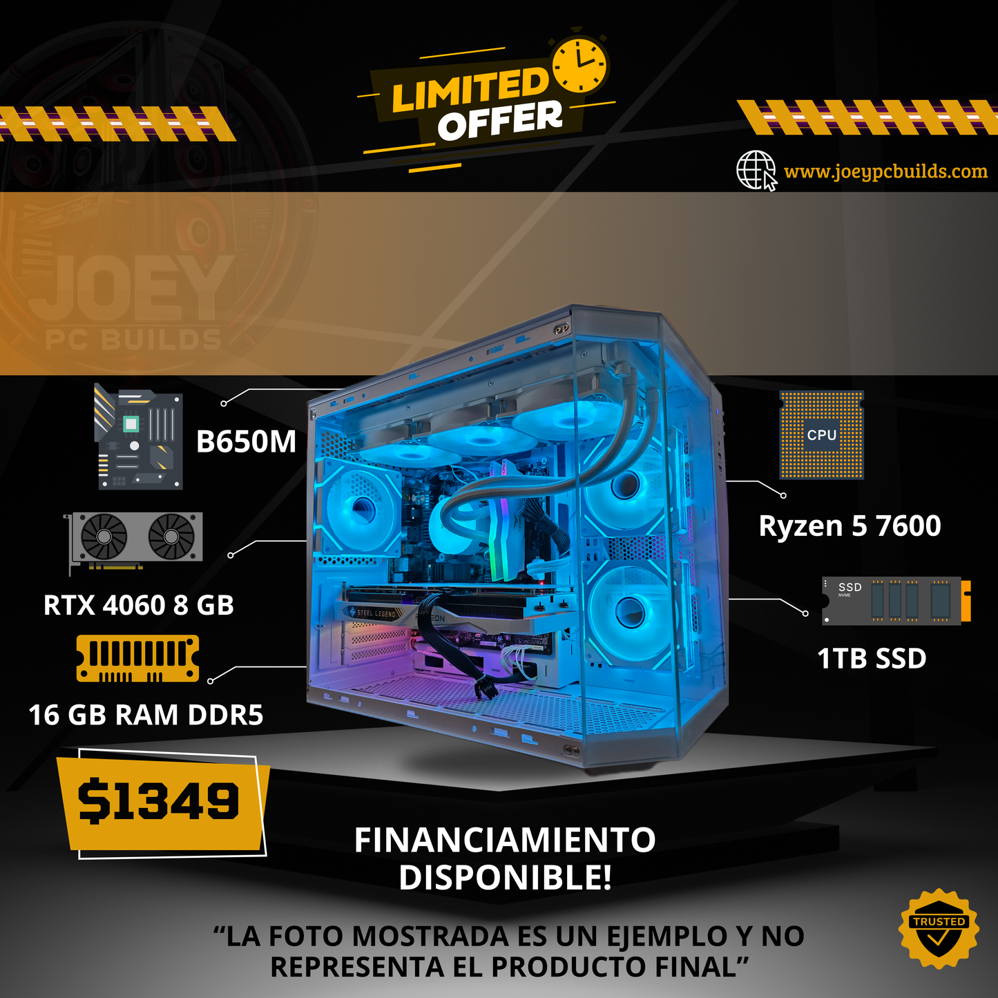 Computadora Gaming Gama Alta PRO