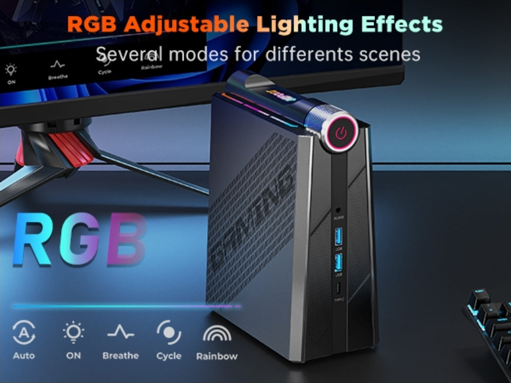 🚀 Mini PC Gaming Ryzen 7 | 32GB DDR5 | 512GB SSD | WARZONE | FORTNITE | GTA V