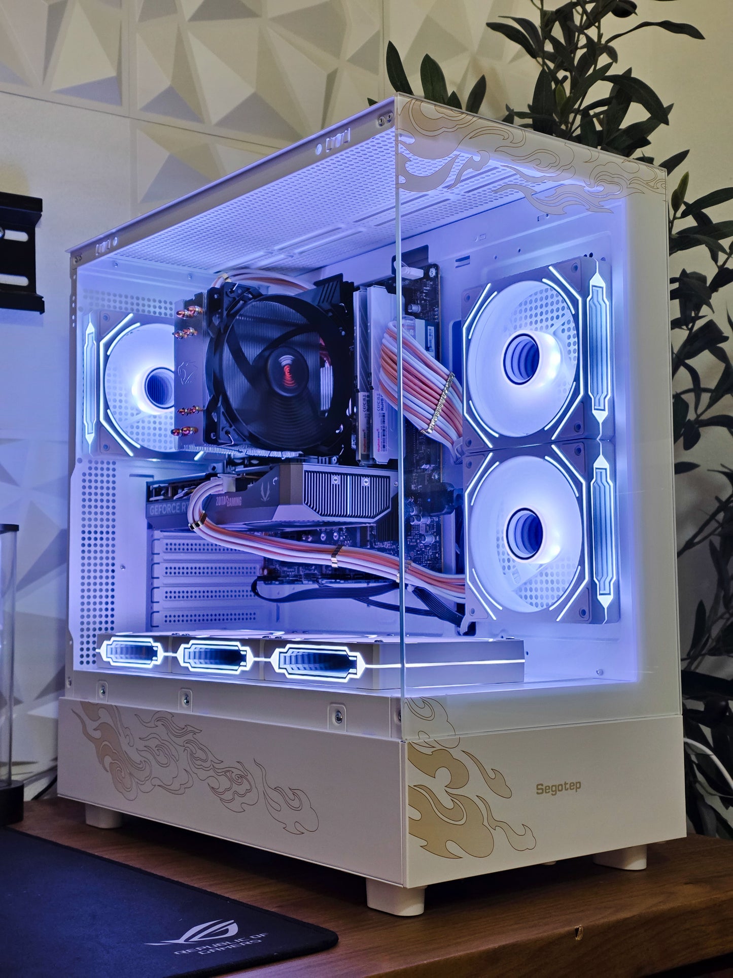 🐲⚡Dragon White Edition – i7 12700KF /  RTX 5050/  1TB SSD / 32 GB RAM DDR4 🐲⚡