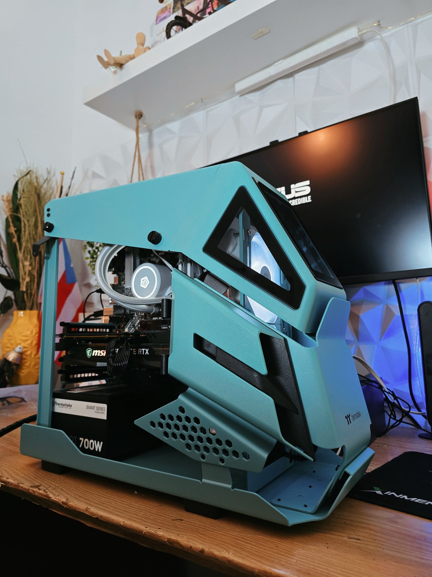 Gaming PC - THERMALTAKE TURQUOISE EDITION ❄️
