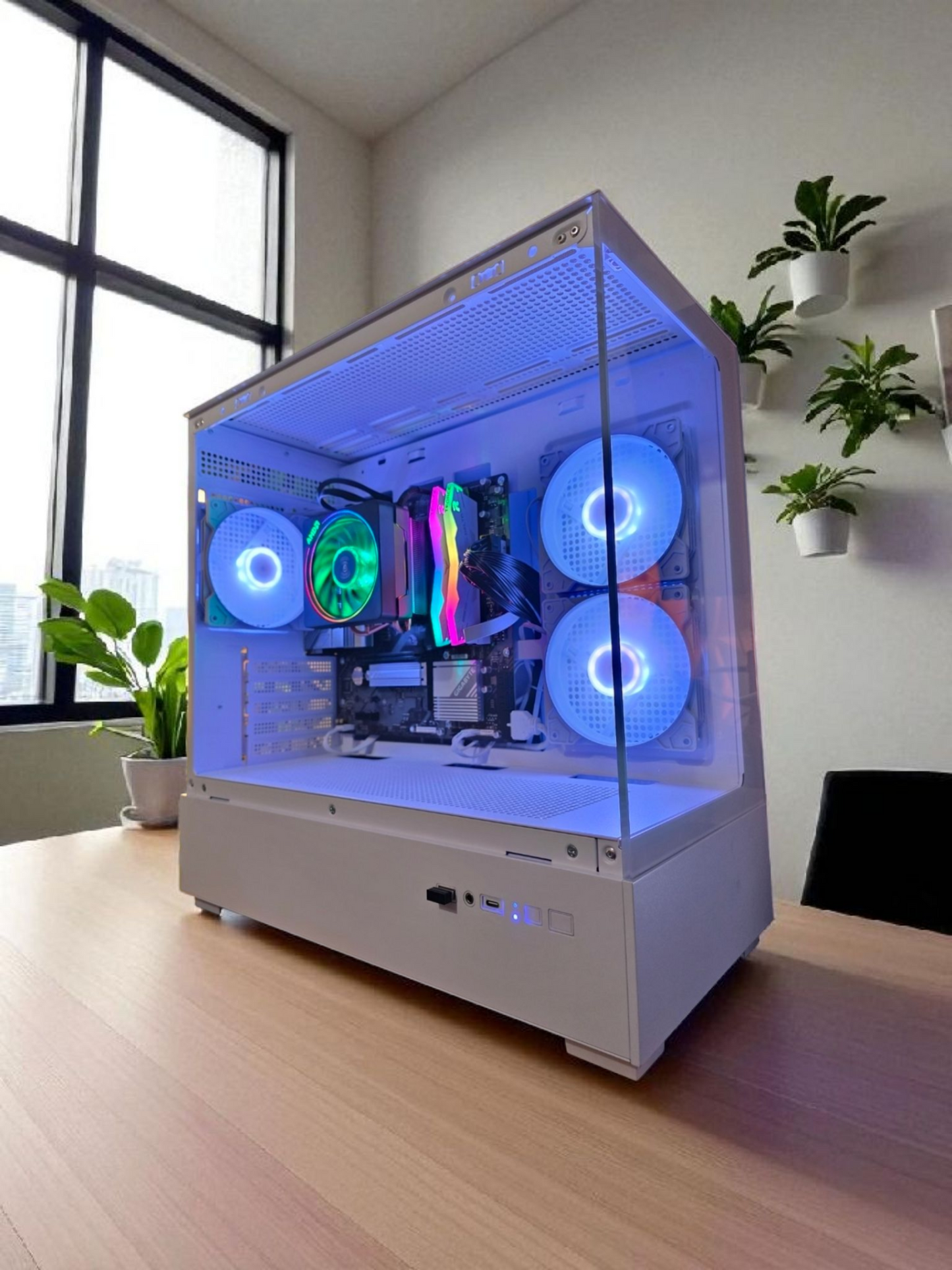 Aegis 5600GT – Gaming PC Gaming PC – Ryzen 5 5600GT | 16GB DDR4 | 512GB NVMe | B550 WiFi | 700W PSU | ARGB Case⚡