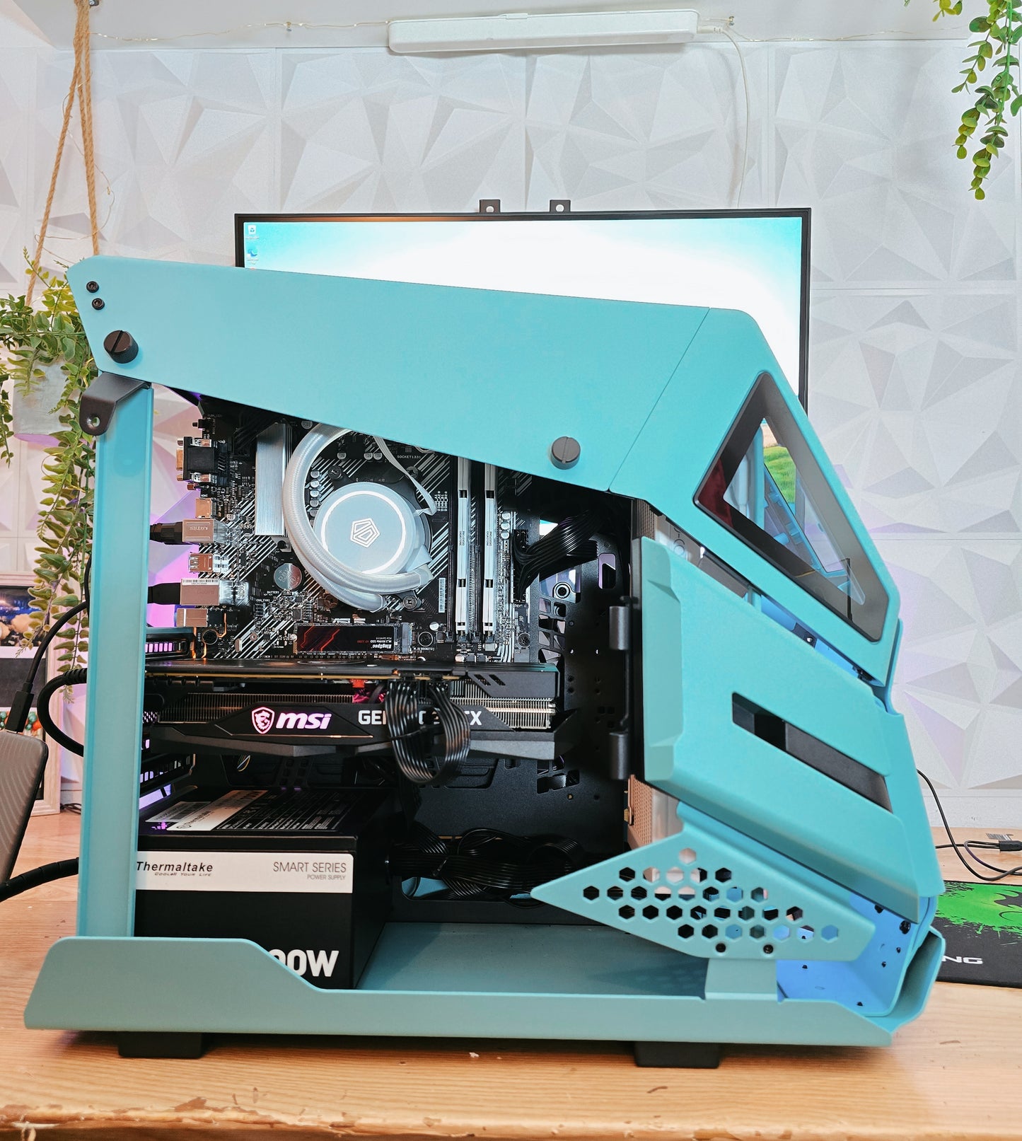 Gaming PC - THERMALTAKE TURQUOISE EDITION ❄️