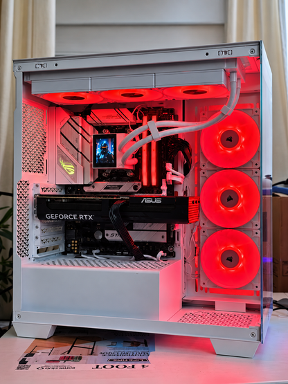 🎃🔥 PHANTOM GAMING 4K 🧟 | RTX 5070 12GB 🎮 | RYZEN 7 9800X3D 🧠 | 32GB DDR5 ⚡ | 2TB NVMe 💀 | CORSAIR WHITE 🦇