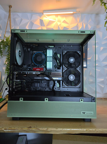 Computadora Gaming Matcha Green Edition