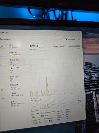 Laptop Gaming Gigabyte G5 KD RTX 3060, 32 GB RAM, 1.5 TB ( Remanufacturada)