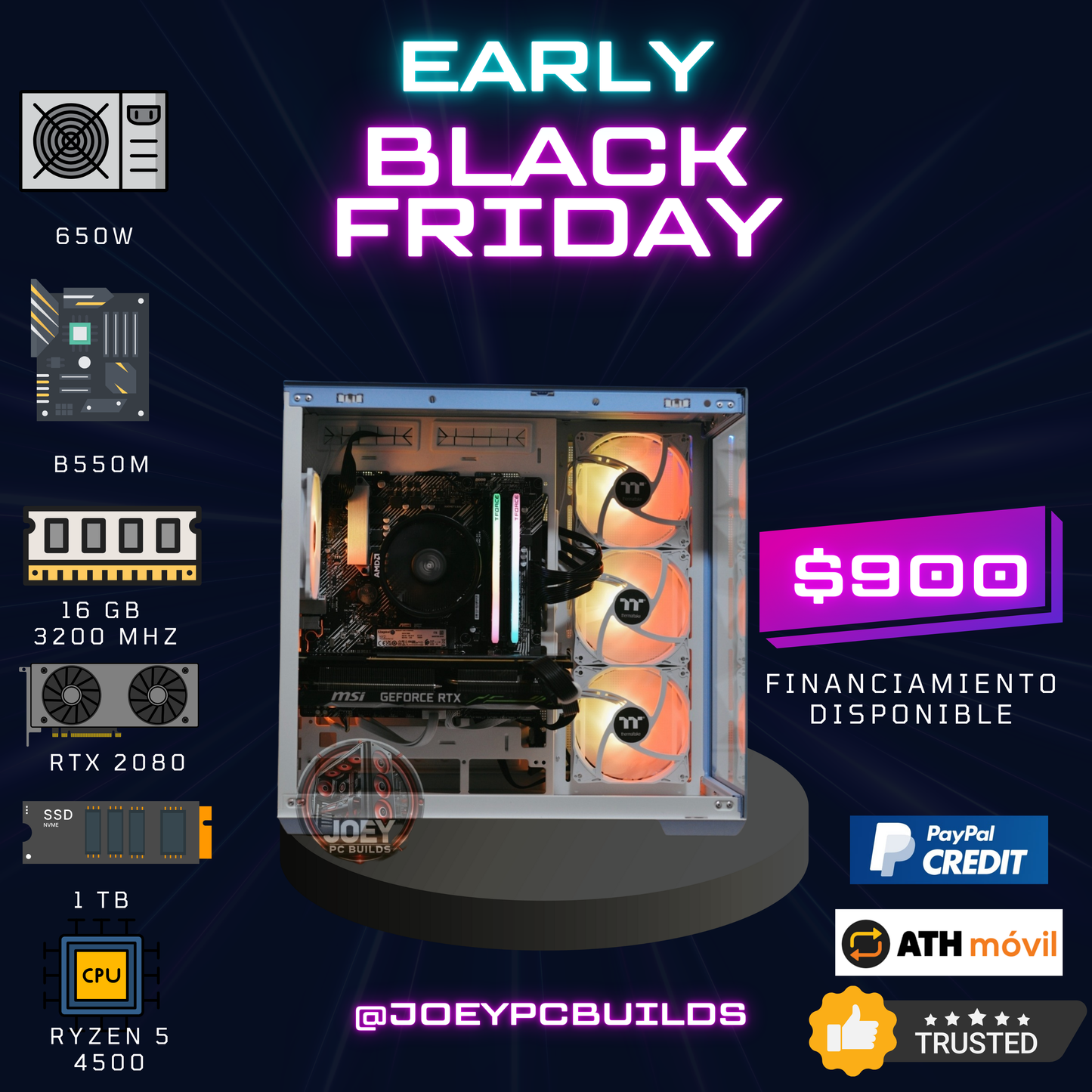 Gaming PC- FROST WHITE