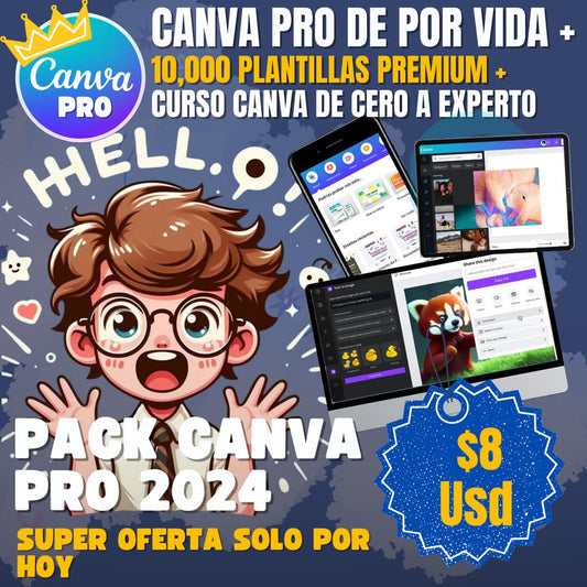 Canva PRO De Por Vida