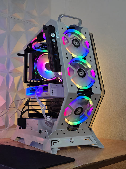 Gaming PC - Intel ARC B580 TRIPLE FANS 12 GB / 1 TB SSD / INTEL i5 14600KF / 32 GB RAM DDR4 3600 / WIN 11 PRO