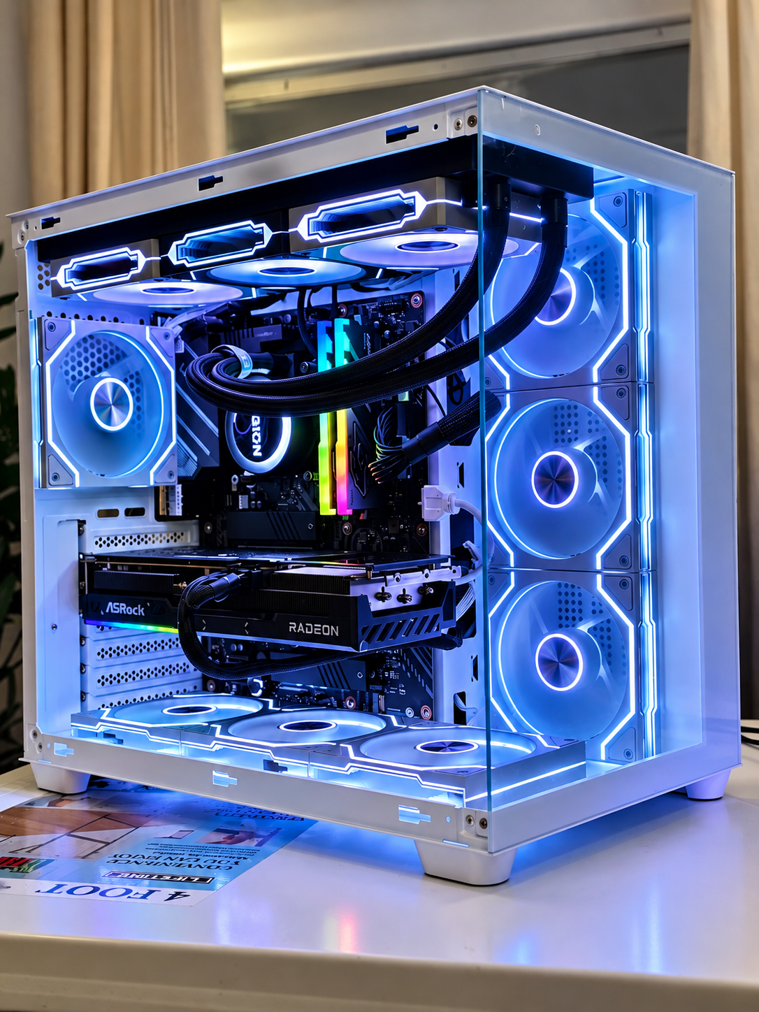 🔥 PC GAMING RX 9070 16GB + INTEL i7-14700F | 32GB RAM | 1TB NVMe | GAMING 1440P / 4K 🔥