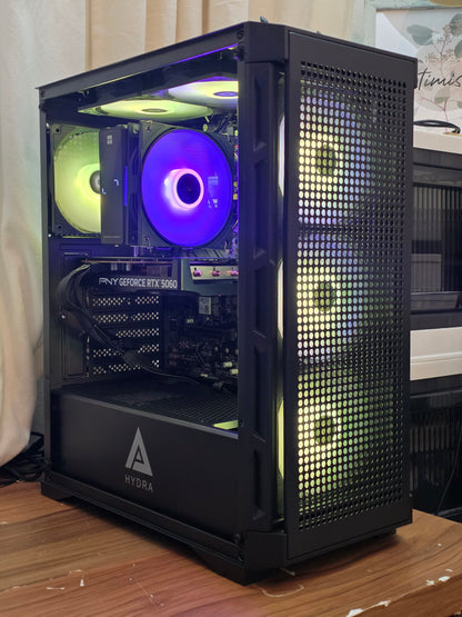 🔥 Gaming PC RTX 5060 | Ryzen 9 3900XT | 32GB RAM | 1TB SSD | Corsair 750W | Monitor 144Hz Combo