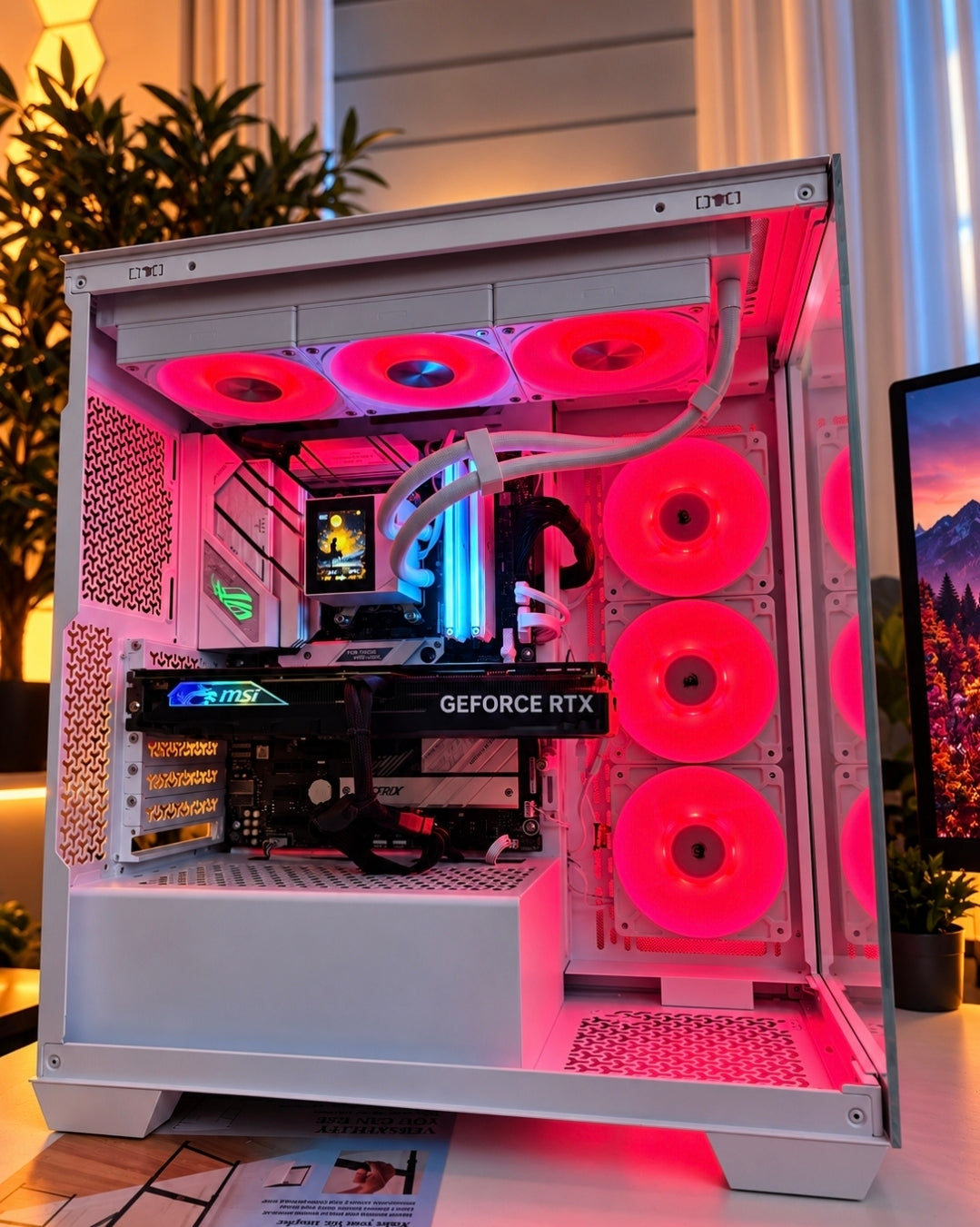 🔥🖥️ PC GAMING 4K DE ALTO RENDIMIENTO ⚡ | RTX 4070 12GB 🎮 | RYZEN 7 7700X3D 🚀 | 32GB DOMINATOR RGB 💎 | 2TB NVMe ⚡ | ROG STRIX B650-A WIFI 🔥
