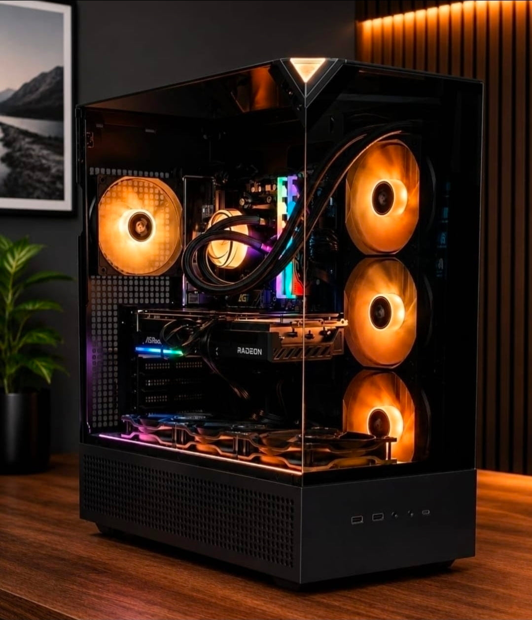 GAMING PC 4K | RYZEN 7 9800X3D + RTX 5070 12GB | 32GB DDR5 | 2TB NVMe | 360MM AIO 🎮🚀