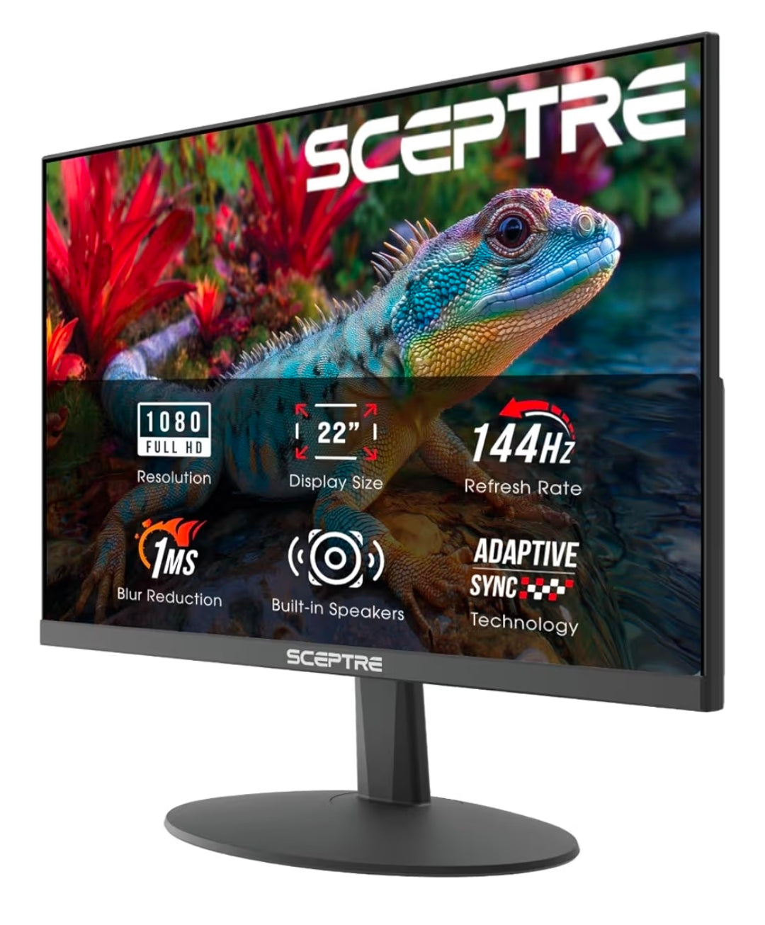 Monitor Gaming Sceptre 22" Ultra-Fast 144Hz ⚡ 1ms | 1080p Full HD