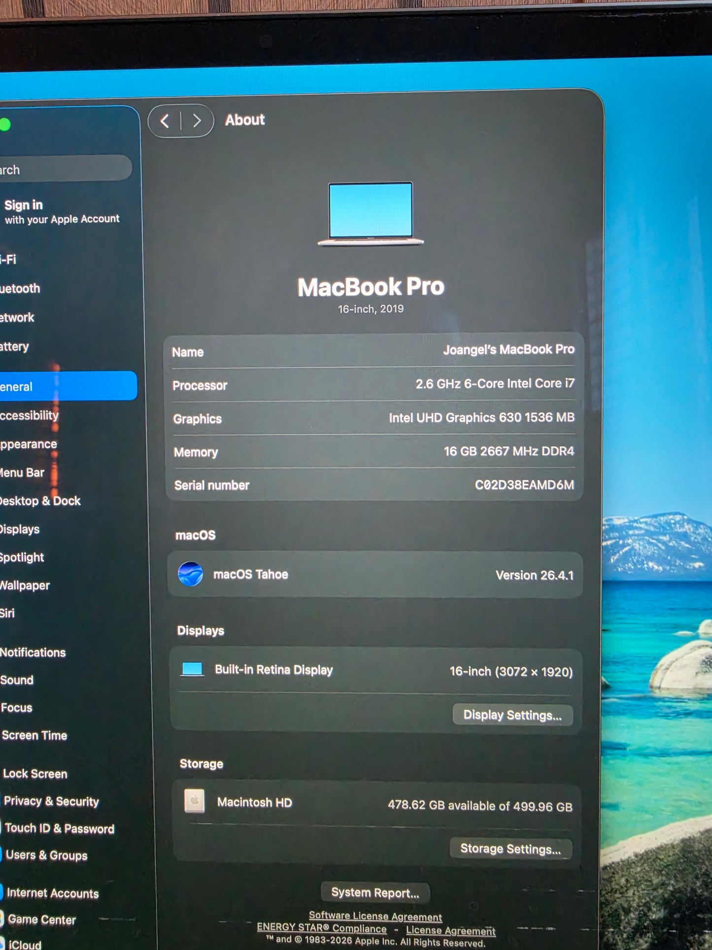 MacBook Pro 16” 2019 i7 + Radeon 5300M 4GB 🔥 16GB RAM 512GB SSD | 9/10 + Caja