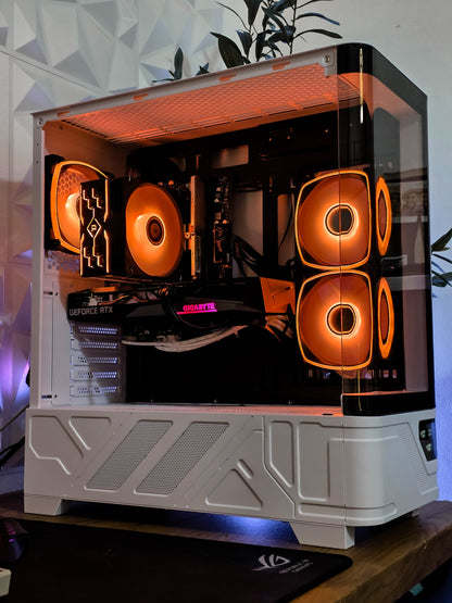 🎃 The Ghost Gamer 🧟‍♂️ | Ryzen 7 5700G + RTX 3050 | 16GB DDR4 | 1TB SSD | White RGB Case