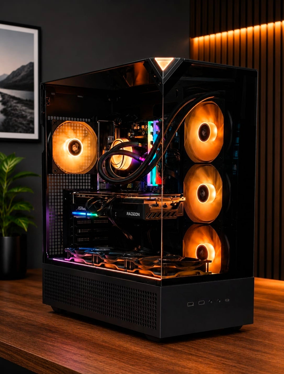 🔥 GAMING PC 4K | RYZEN 7 9800X3D + RTX 4080 16 GB | 32GB DDR5 | 2TB NVMe | 360MM AIO 🎮🚀