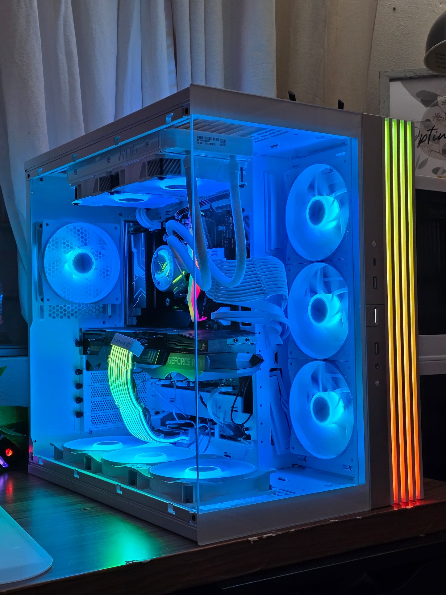 ❄️🚀 White Ultra Beast Gaming PC | Ryzen 9 7900X3D | RTX 3080 | 32GB DDR5 | 4K Ready