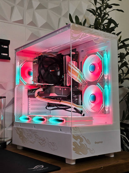 🐲⚡Dragon White Edition – i7 12700KF /  RTX 5050/  1TB SSD / 32 GB RAM DDR4 🐲⚡