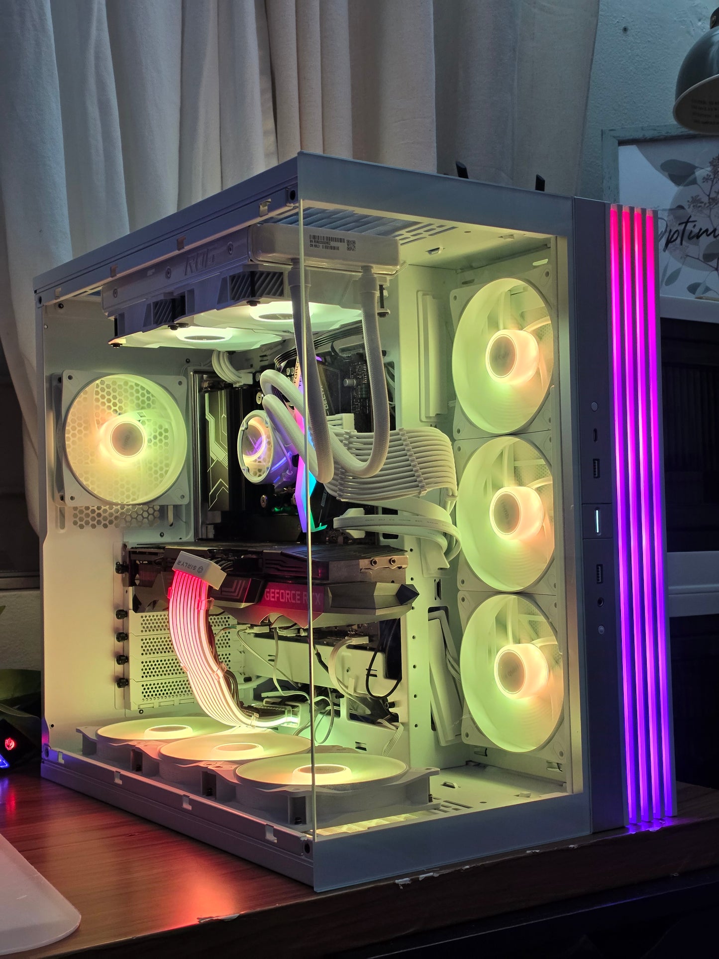 ❄️🚀 White Ultra Beast Gaming PC | Ryzen 9 7900X3D | RTX 3080 | 32GB DDR5 | 4K Ready