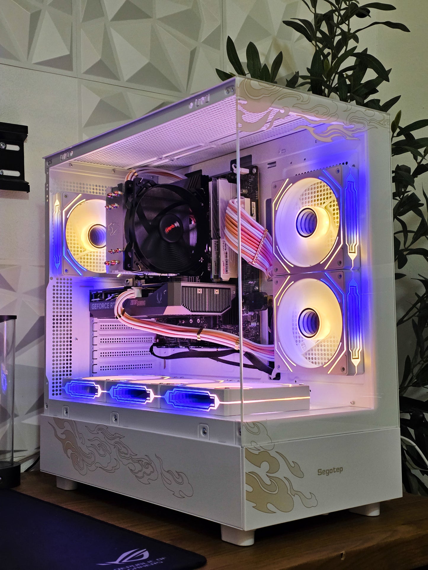 🐲⚡Dragon White Edition – i7 12700KF /  RTX 5050/  1TB SSD / 32 GB RAM DDR4 🐲⚡