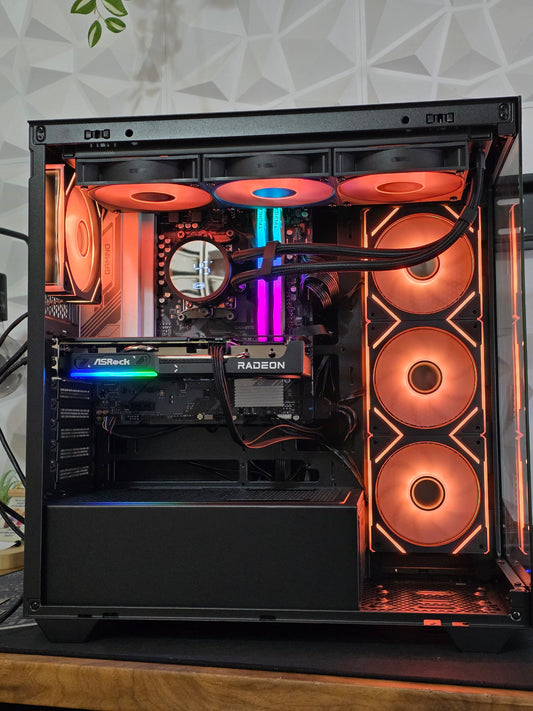 Ryzen 9 7900X + RX 9060 XT | 64GB DDR5 | 2TB NVMe | 850W Gold | Windows 11 Pro