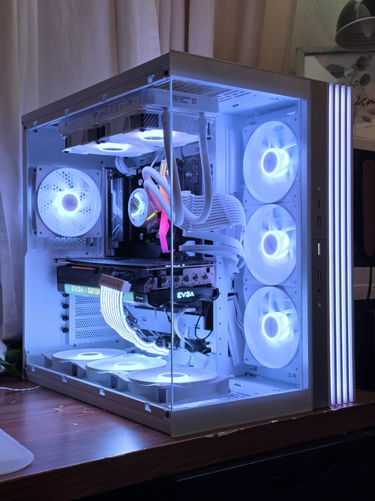 ❄️Arctic Titan X – RTX 3090 24GB | Ryzen 9 7900X3D | 32GB DDR5 | 1TB NVMe Gaming PC