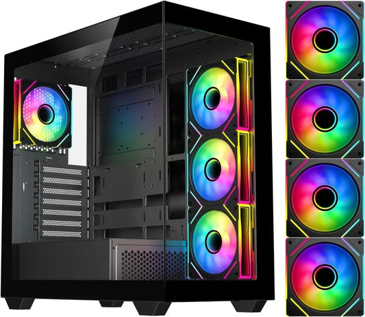 💻🔥 Ryzen 9 7900X + RX 9060 XT | 64GB DDR5 | 2TB NVMe | 850W Gold | Windows 11 Pro