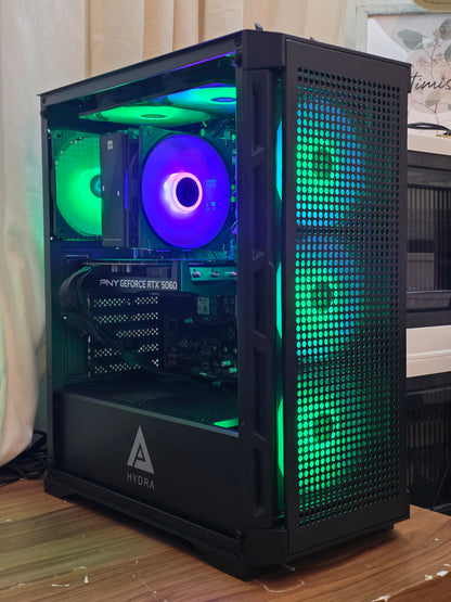 🔥 Gaming PC RTX 5060 | Ryzen 9 3900XT | 32GB RAM | 1TB SSD | Corsair 750W | Monitor 144Hz Combo