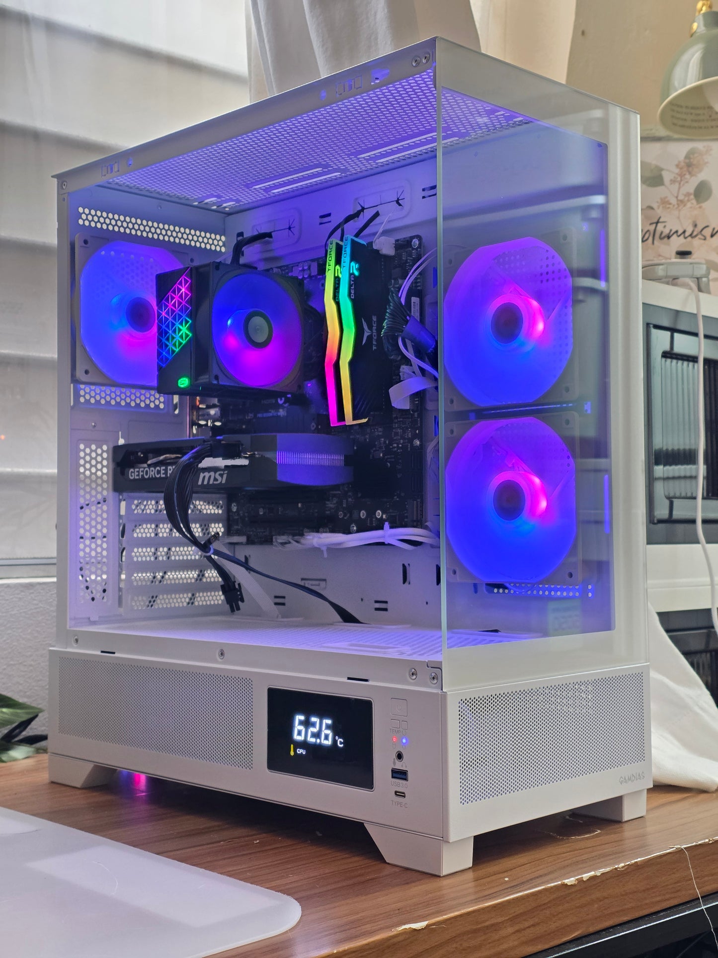 Combo Gaming Starter RGB ⚡ Ryzen 5 5500 | RTX 5050 8GB | 16GB RAM | 1TB NVMe | Monitor 144Hz