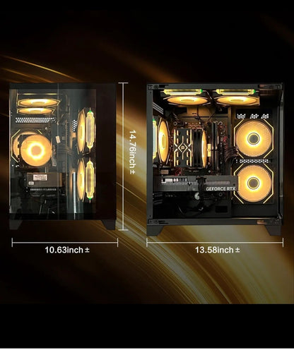 🍁 Gaming PC RTX 5060 | Intel i5-13400F | 32GB RAM | 1TB NVMe | WiFi 6E | ARGB 🍁