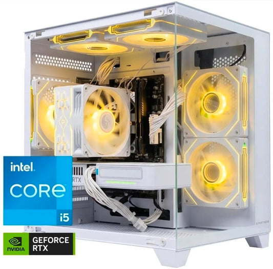 Gaming Desktop PC Intel Core i5-14400F, GeForce RTX 5060 8GB, 32GB DDR4 3200MHz RAM, 1TB
