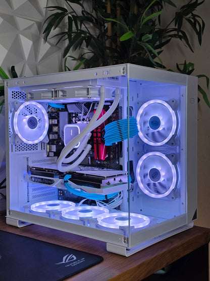 💎 Crystal Frost RX7600 Edition | Ryzen 5 5500 | 1TB M.2 SSD | 16GB DDR4 | 750W Gold | Windows 11 Pro