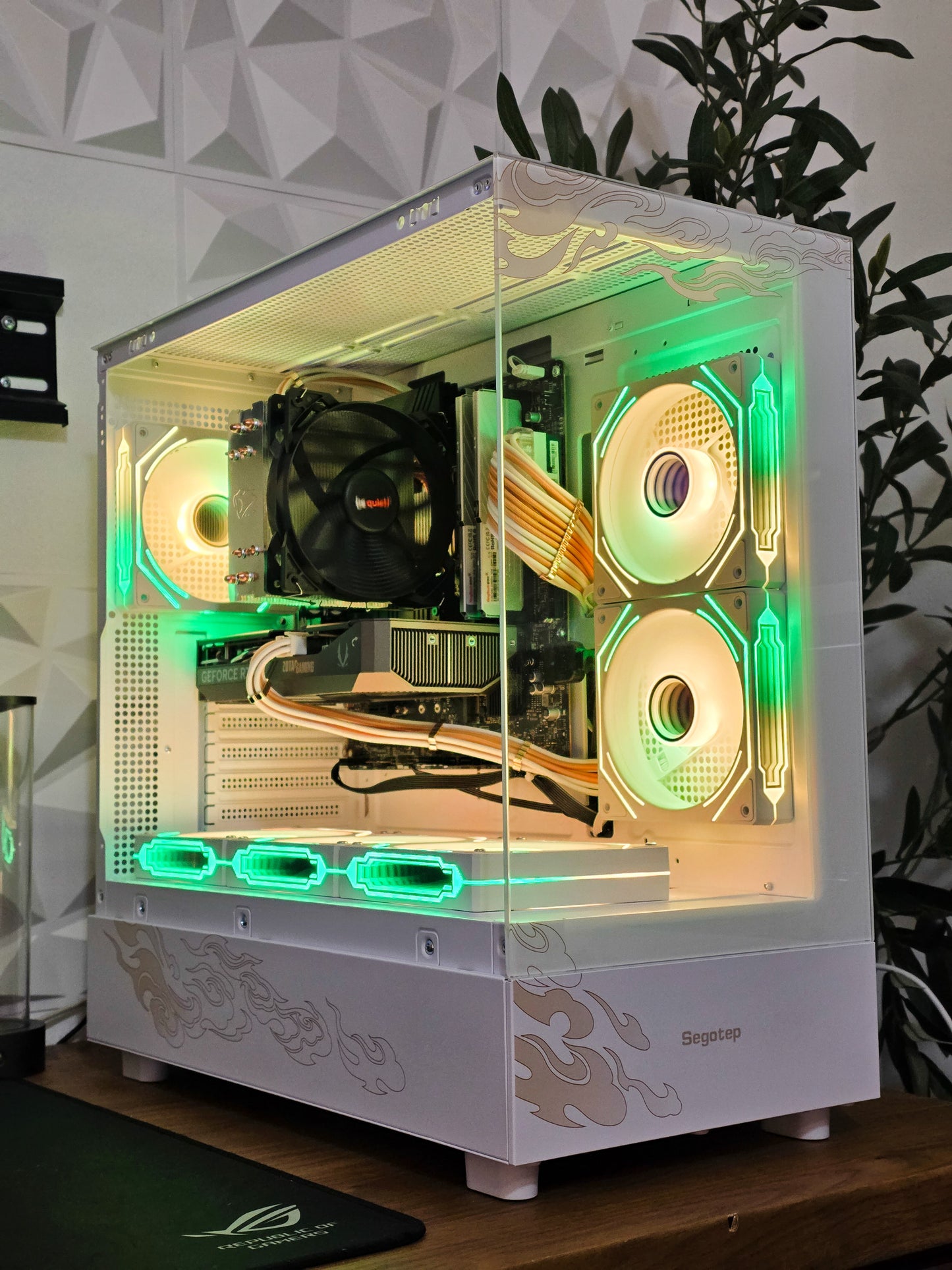 🐲⚡Dragon White Edition – i7 12700KF /  RTX 5050/  1TB SSD / 32 GB RAM DDR4 🐲⚡