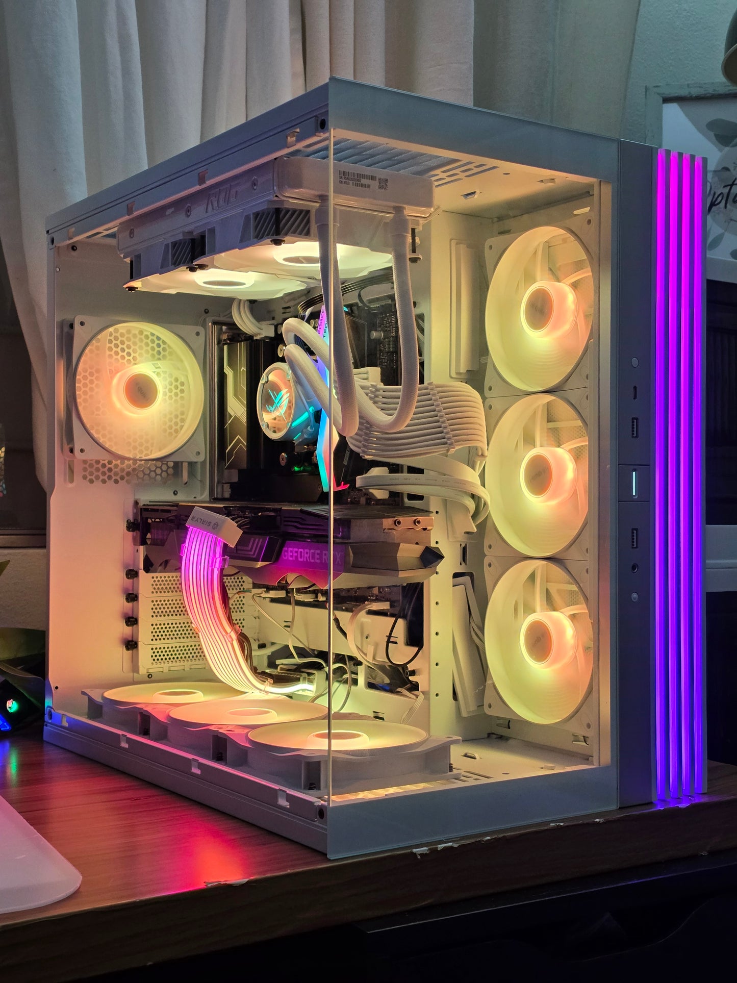 ❄️🚀 White Ultra Beast Gaming PC | Ryzen 9 7900X3D | RTX 3080 | 32GB DDR5 | 4K Ready