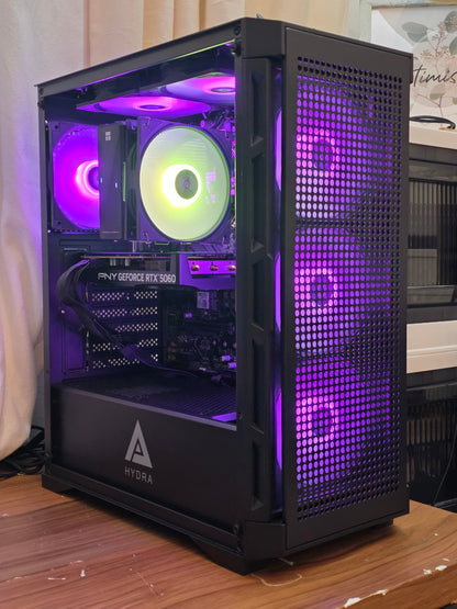 🔥 Gaming PC RTX 5060 | Ryzen 9 3900XT | 32GB RAM | 1TB SSD | Corsair 750W | Monitor 144Hz Combo