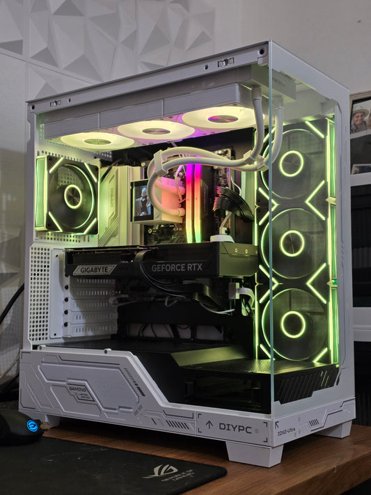 Gaming PC Green Pulse – Intel i9-14900KF | RTX 5070 Ti 16GB | 32GB RAM | Z790 WiFi